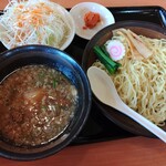 幸楽苑 - 魚介豚骨つけめん+トッピング