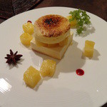 Matasaburo - 2014.09 デザート。パイナップルのシブースト