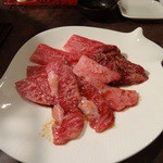 Matasaburo - 2014.09 続いて焼肉五種盛り。タレ系でトロけるお肉たち