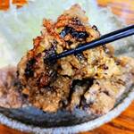 味処 まるたか - くじら竜田揚げ（アップ）