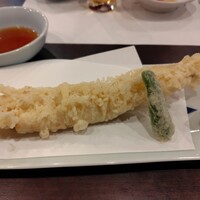 割烹 蒲焼 大沼 - 穴子の天ぷら(脂乗り抜群！ふっくら柔らか〜い)