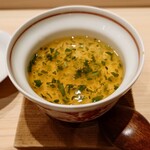 松寿司 たにがわ - 牡蠣の茶碗蒸し