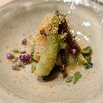 松寿司 たにがわ - 春野菜とたいらぎ貝