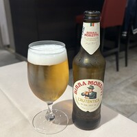 かもめのイタリアン - モレッティ　880円