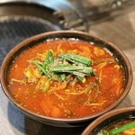 焼肉・光陽 - ユッケジャンうどん