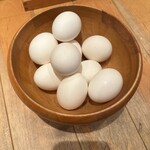 白樺山荘 新千歳空港店 - 食べ放題ゆで卵