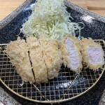 もち花 - とんかつ アップ