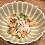野毛 如水 - せせり炙りポン酢660円