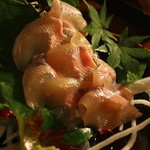 自然屋 - 八ヶ岳定食 アユの刺身