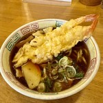 妻木屋 - 料理写真:天ぷら中華蕎麦