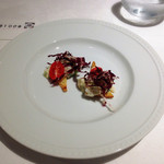 リストランテ サクラ - 北海道産ホタテとトレビス