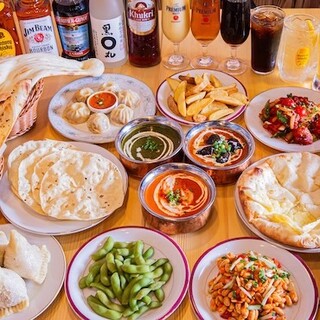 自慢の料理が楽しめる飲み放題付きパーティーコース