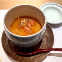 北新地 鮨 栞庵 やましろ - 茶碗蒸し