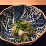 銀座 とよだ - アワビの酢の物