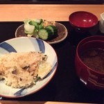 銀座 とよだ - 子持ち鮎の炊き込みご飯