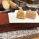 天ぷら むらやま - ホタテは厚みがすごい