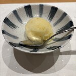 天ぷら むらやま - 柚シャーベット