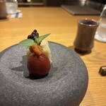 江之浦リトリート 凛門 - 芋羊羹とすもも