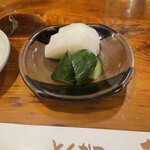 とんかつ あづま - 漬物