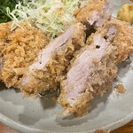 とんかつ あづま - ヒレカツの断面