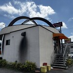 カフェはたち - 裏側が入り口側