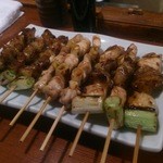 やきとり山平 - とりかわ、ねぎま、かわつき　1本100円！