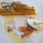 シック プッテートル - 本日のデセール（カボチャのタルト）　￥700