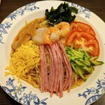 バーミヤン - 料理写真:五目海鮮冷やし中華　989円