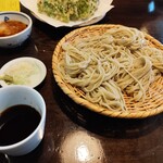 うずら家 - 大盛ざるそば