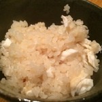 磯一 - 鯛めしです。