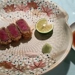 おにく 花柳 - 揚物