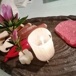 おにく 花柳 - 焼物・野菜