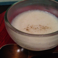 鉄板焼さわふじ - 冬瓜とホタテのスープ