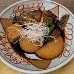 五穀 - 本日の煮魚定食