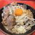 麺屋 桐龍 - 料理写真:再訪問10回目 まぜそばミニ(豚1枚) (990円)