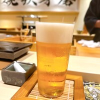 鮨 こう介 - 生ビール