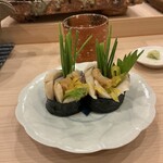 鮨桂太 - サゴシのガリ巻き