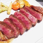 三宮 イタリアン ディナー ラ・ゴローニャ - 黒毛和牛いちぼステーキ