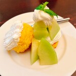 パルファン - メロンのショートケーキ