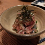 氏ノ木 - 生サンマ肝和え