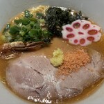 金澤濃厚甘えびラーメン 紅牡丹 - 