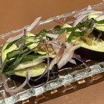 銀座ライオン - 泉州水なすのカルパッチョ