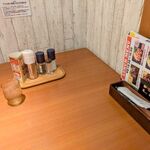 鉄板王国 - カウンター席