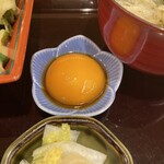 和み酒 仁 - 黄身の正油漬け