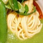 Ramen Rouge - 緑の冷やし中華は、いつもの麺と違うかも？