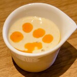 Ramen Rouge - 緑の冷やし中華 味変用の胡麻ダレ