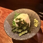 牛タンと蕎麦のさえ木 - 山芋短冊