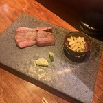 牛タンと蕎麦のさえ木 - 厚切り牛タン