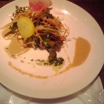 キッチン ハセガワ - 定食のサラダ