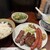 たんや 善治郎 - 料理写真:牛タン極太・牛タンソーセージ定食（2,300円）